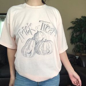Vintage 1989 Single Stitch Pumpkin Shirt